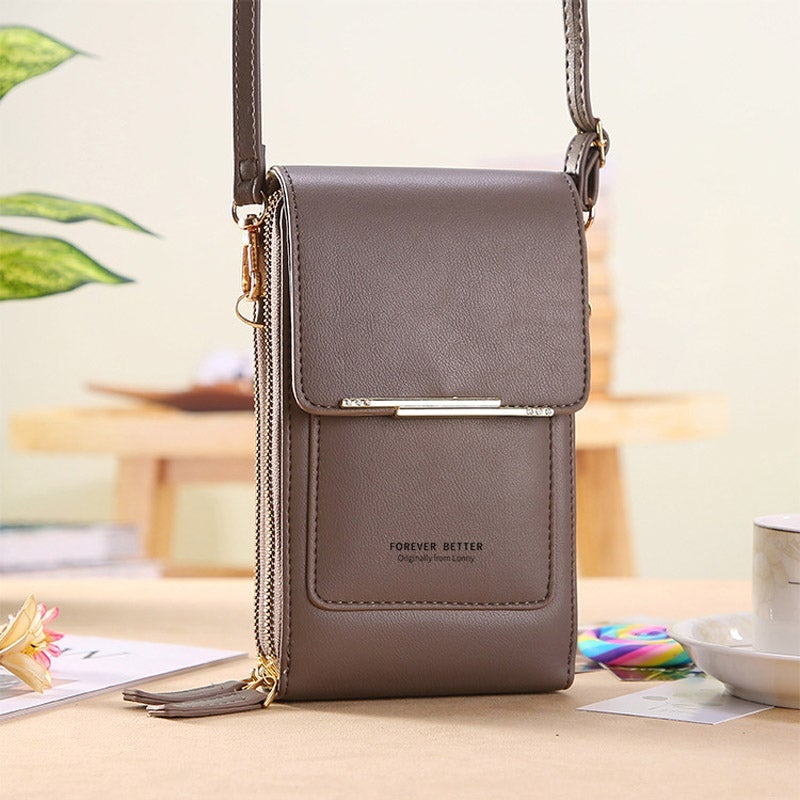 Sac en cuir antivol