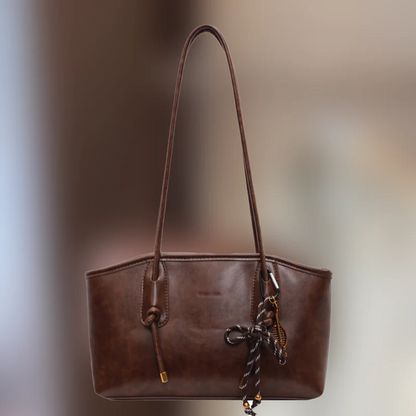 Sac à bandoulière vintage en cuir PU pour femmes