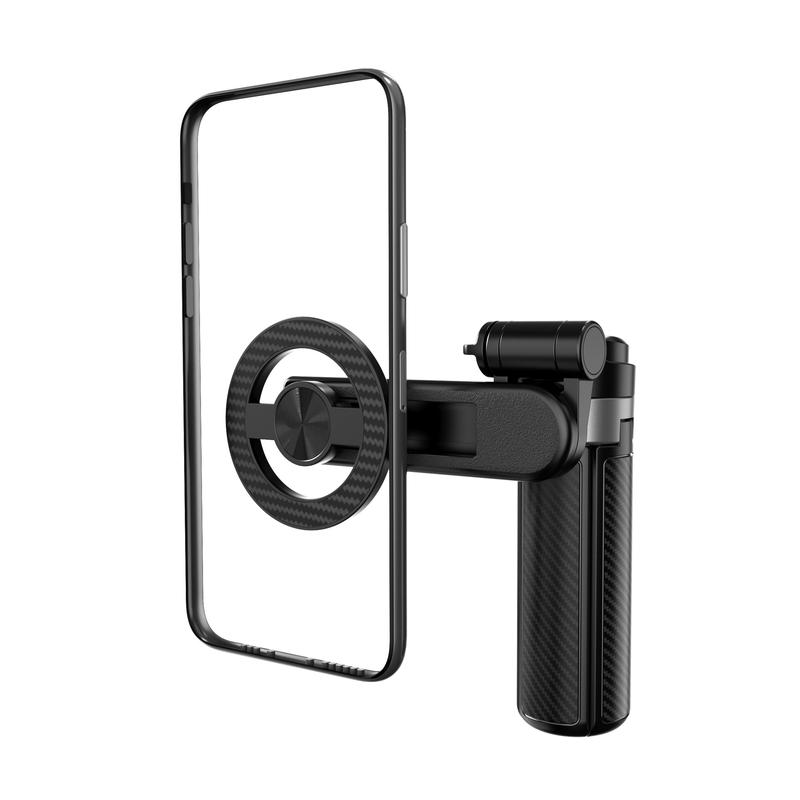 Perche à selfie magnétique 4-en-1 avec rotation à 360°