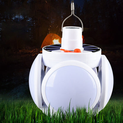 Lampe De Football Solaire Multifonctionnelle Pliable