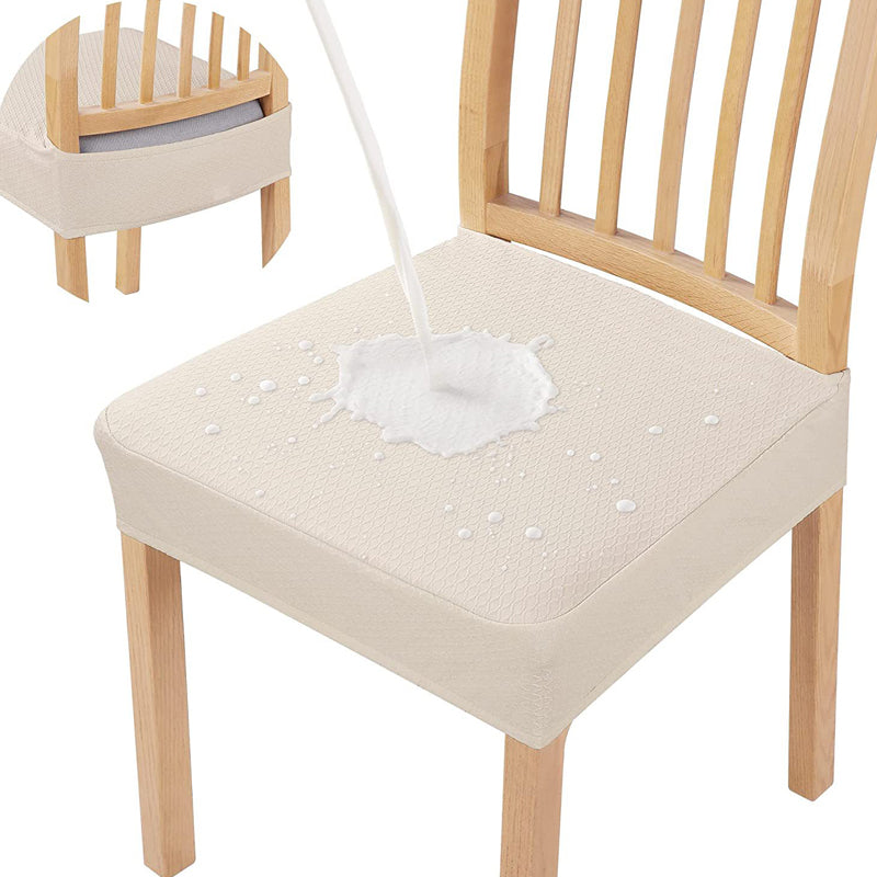 Housse de chaise imperméable en jacquard : élégante et antitache