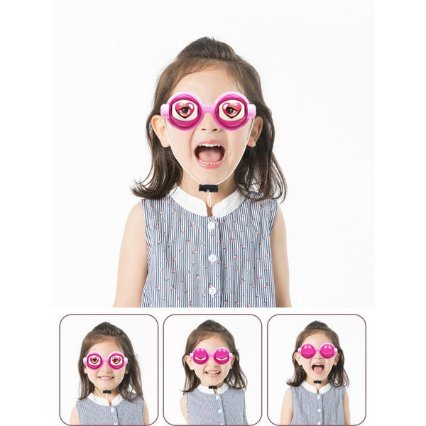 Lunettes amusantes avec mécanisme de clignement des yeux