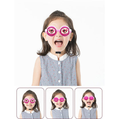 Lunettes amusantes avec mécanisme de clignement des yeux