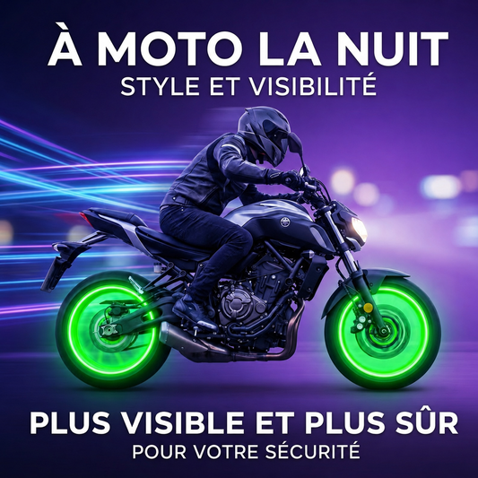 Bouchons de valve lumineux pour voiture et vélo