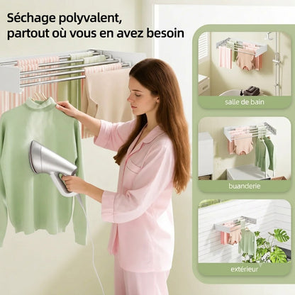 Séchoir à linge pliable et gain de place AirFold