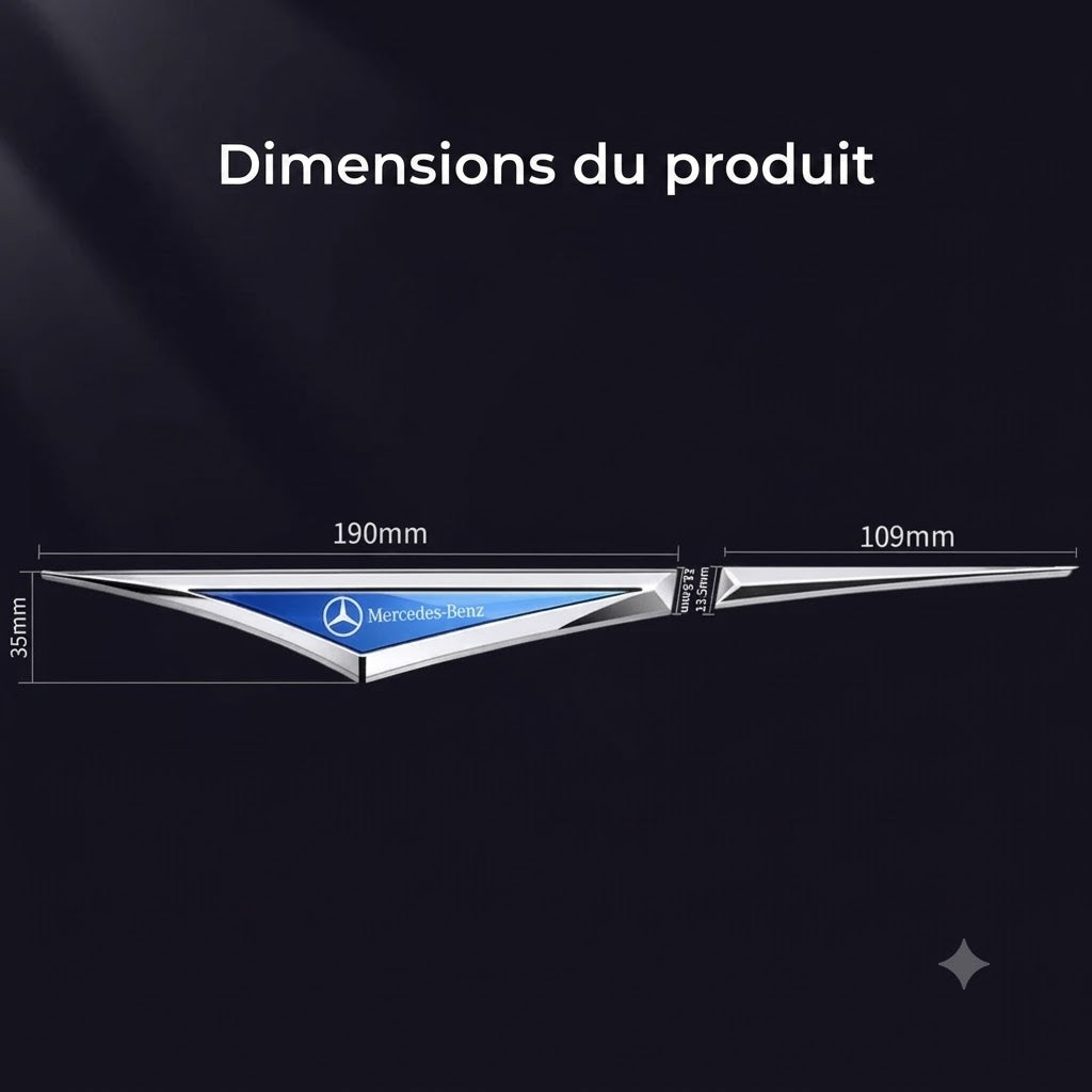Emblème de voiture unique – Donnez un look élégant à votre voiture