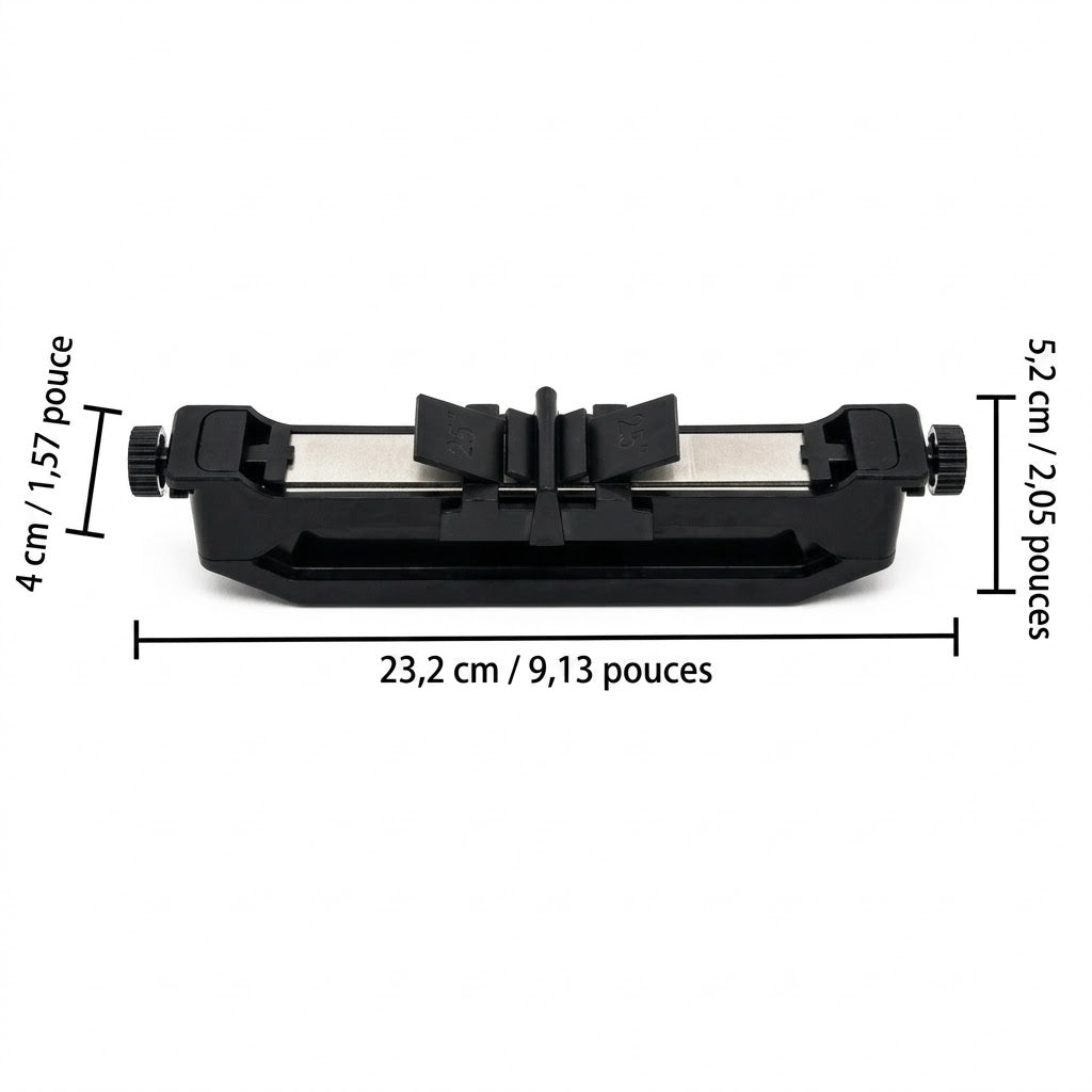 Aiguiseur de couteaux diamanté avec angle fixe de 20 degrés