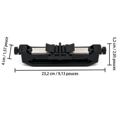 Aiguiseur de couteaux diamanté avec angle fixe de 20 degrés