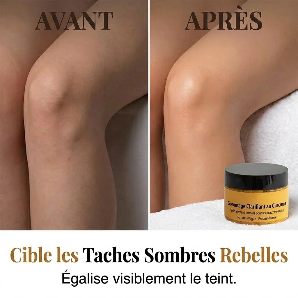 Gommage Corporel au Curcuma – Stimule la Peau avec une Exfoliation Douce et une Hydratation Intense