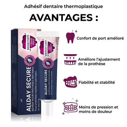 Allday Secure adhésif puissant pour prothèses dentaires