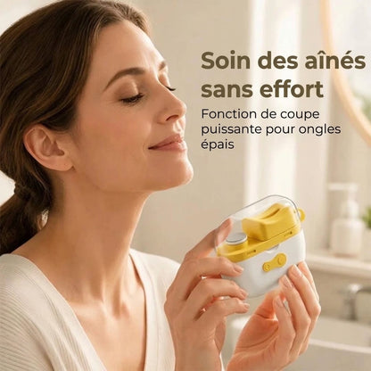 Coupe-ongles électrique avec lime à ongles