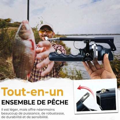 Canne à pêche télescopique compacte