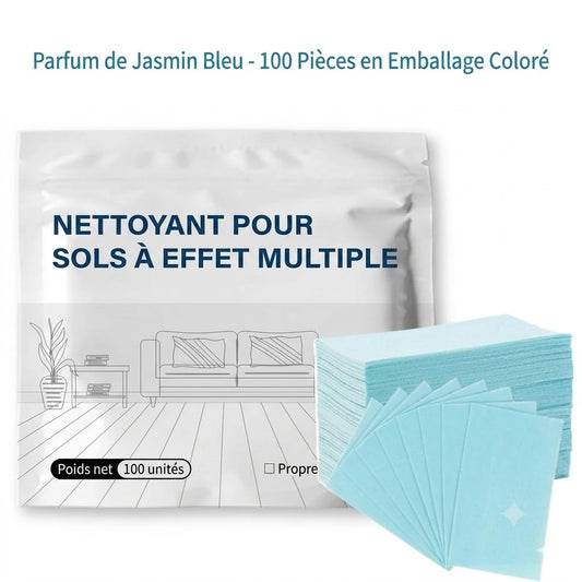 Feuilles de nettoyage multi-effets pour sols (paquet de 100)