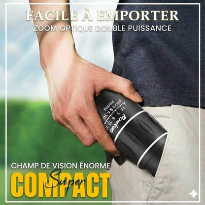 Télescope monoculaire à double zoom optique 16x52