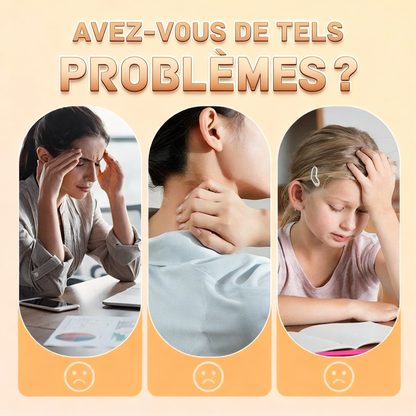 Peigne de massage en bois naturel