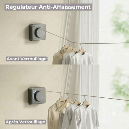 Corde à Linge Compacte