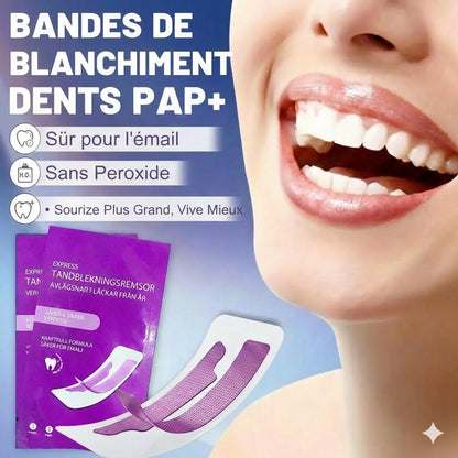 Bandes de blanchiment des dents