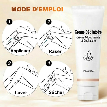 Crème Dépilatoire Polyvalente à Formule Aromatique Douce