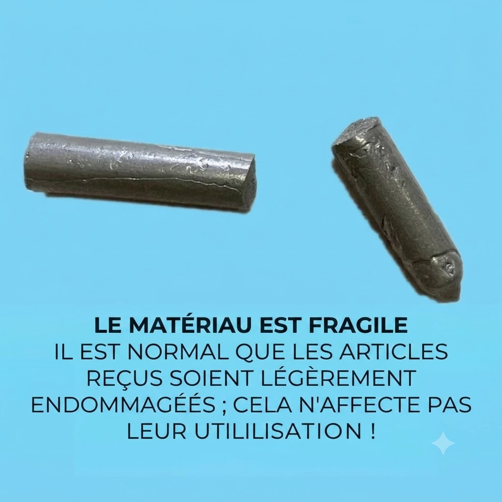 Baguettes de soudage universelles à basse température – 6 pièces
