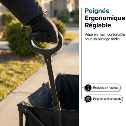 Chariot de transport pliable