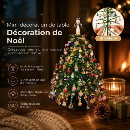 Kit DIY de sapin de Noël en perles