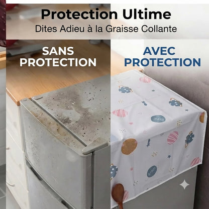 Housse de protection pour lave-linge avec poches latérales