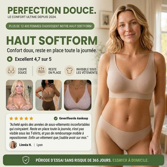 Soutien-gorge SoftForm sans armatures à maintien naturel