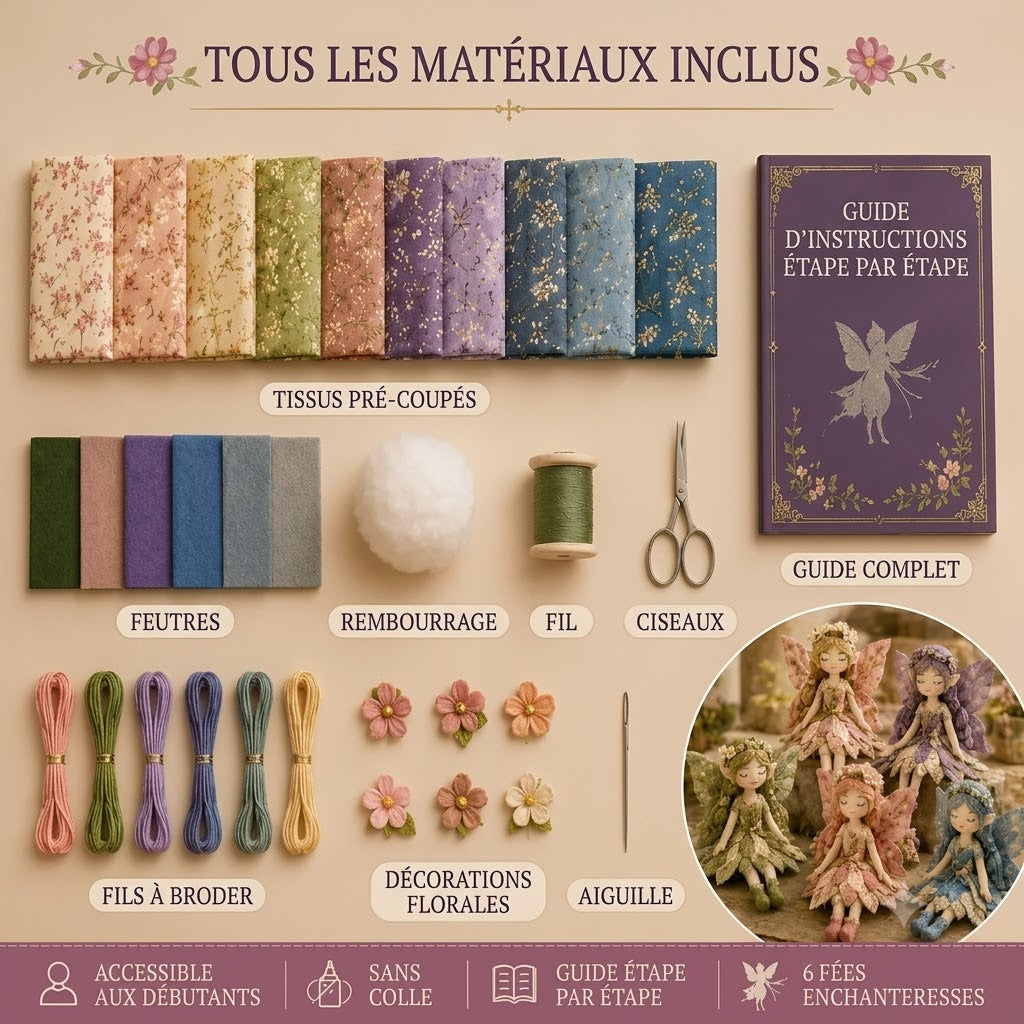 Kit de fées magiques – Donnez vie aux contes de fées