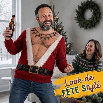 Pull de Noël amusant TomteLur pour les fêtes
