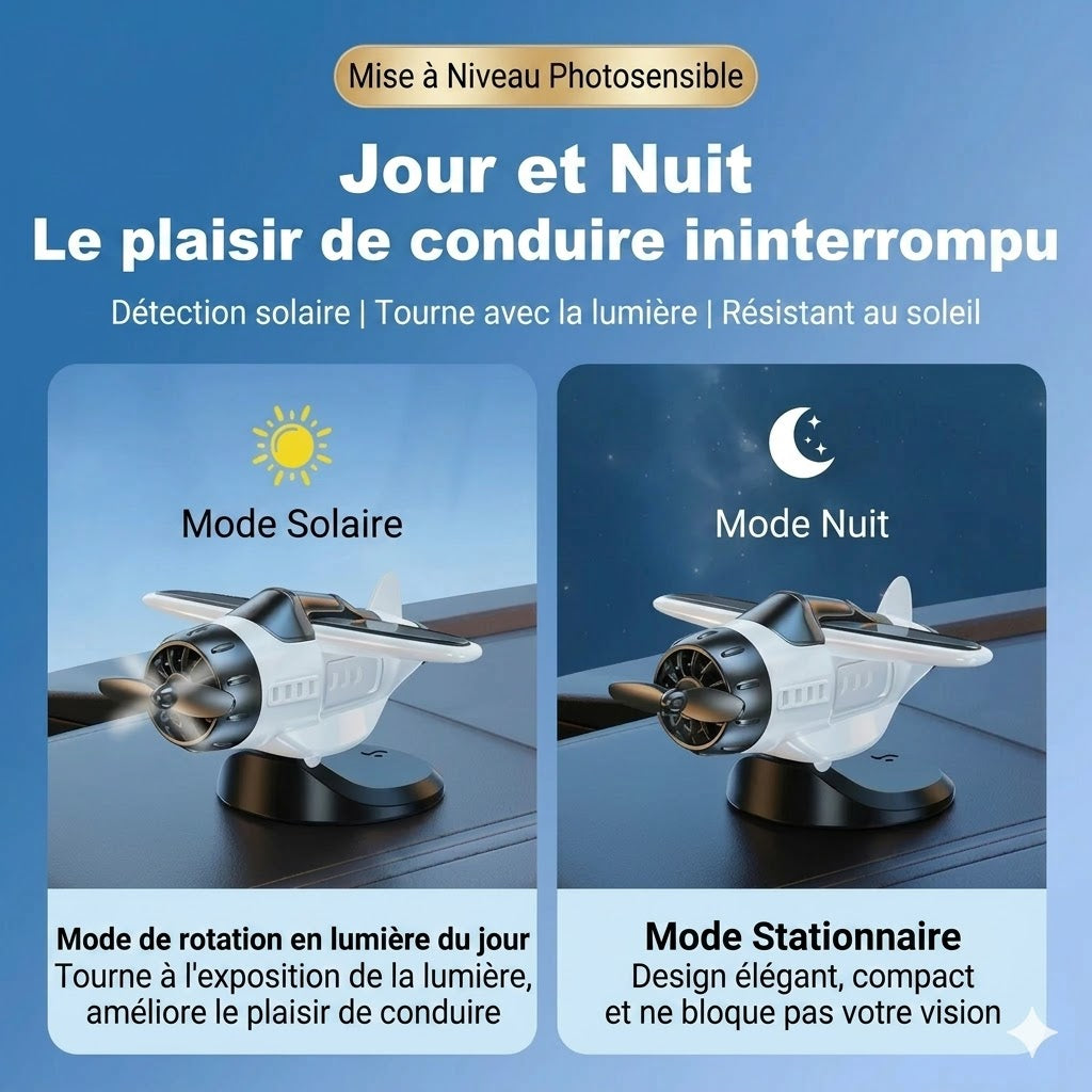Modèle d'avion pour décoration de voiture avec