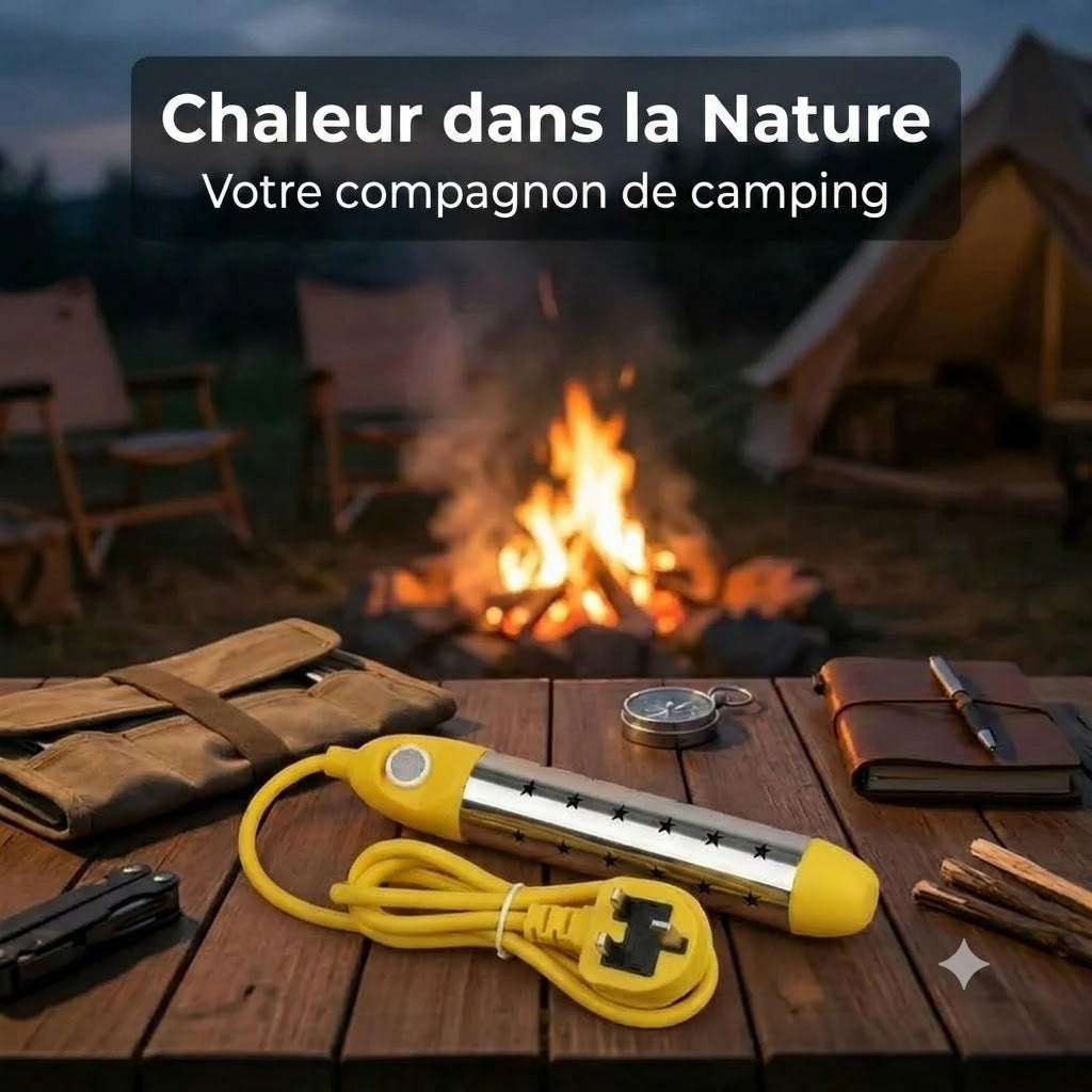 Chauffe-eau immergé en acier inoxydable