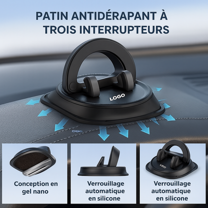 Support de téléphone de navigation pour tableau de bord