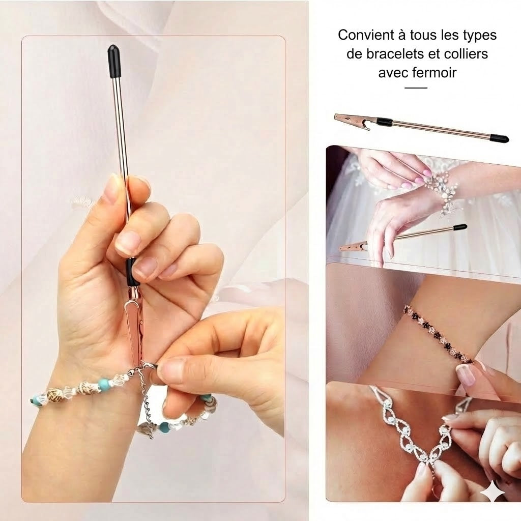 Outil d'aide à la fermeture de bracelet