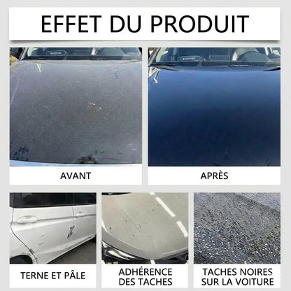 Kit de polissage de voiture anti-rayures pour la restauration de la peinture