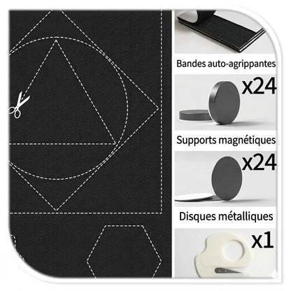 Rideau occultant magnétique – installé en quelques secondes, réutilisable à l'infini