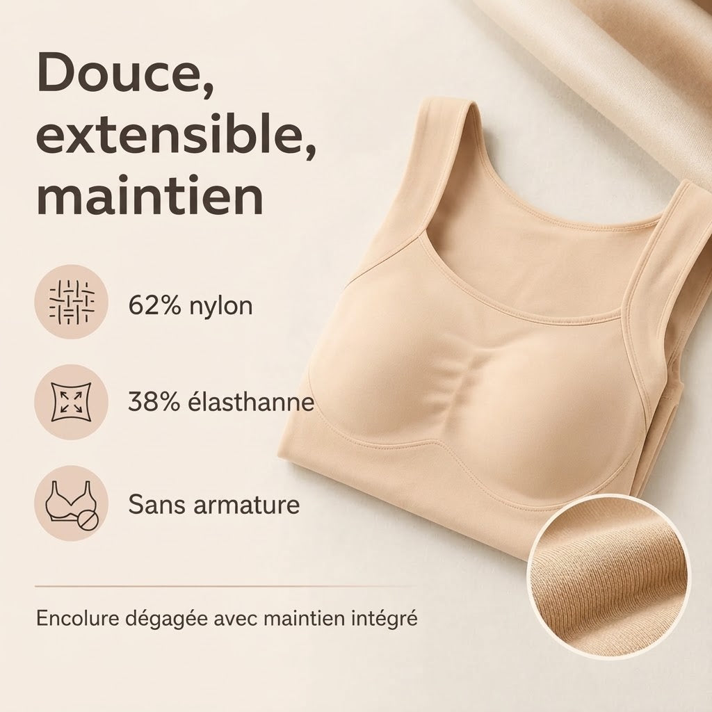 Brassière ReeFit sans armatures avec maintien confortable