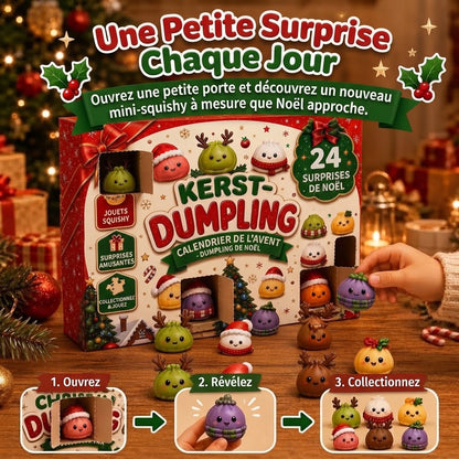Calendrier de l’Avent Dumpling avec squishies