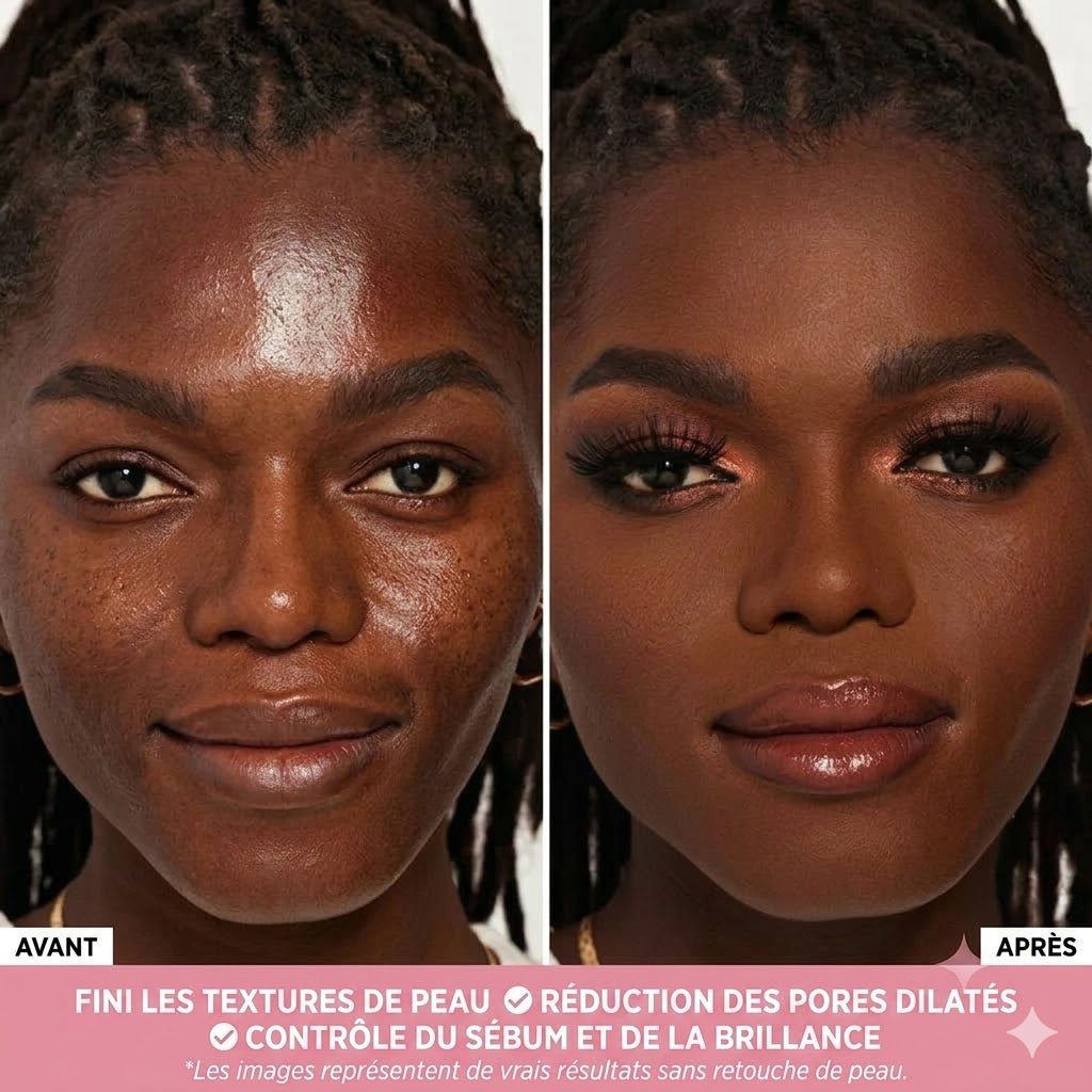 Brume de fixation de maquillage matifiante et imperméable avec SPF 45