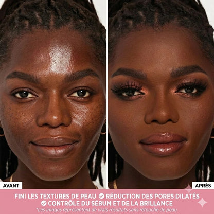 Brume de fixation de maquillage matifiante et imperméable avec SPF 45