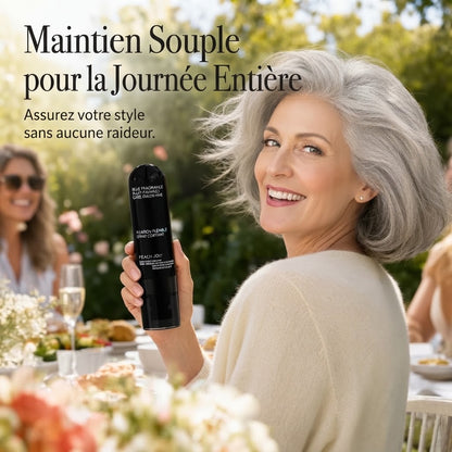 Spray volumisant parfum pêche pour cheveux fins