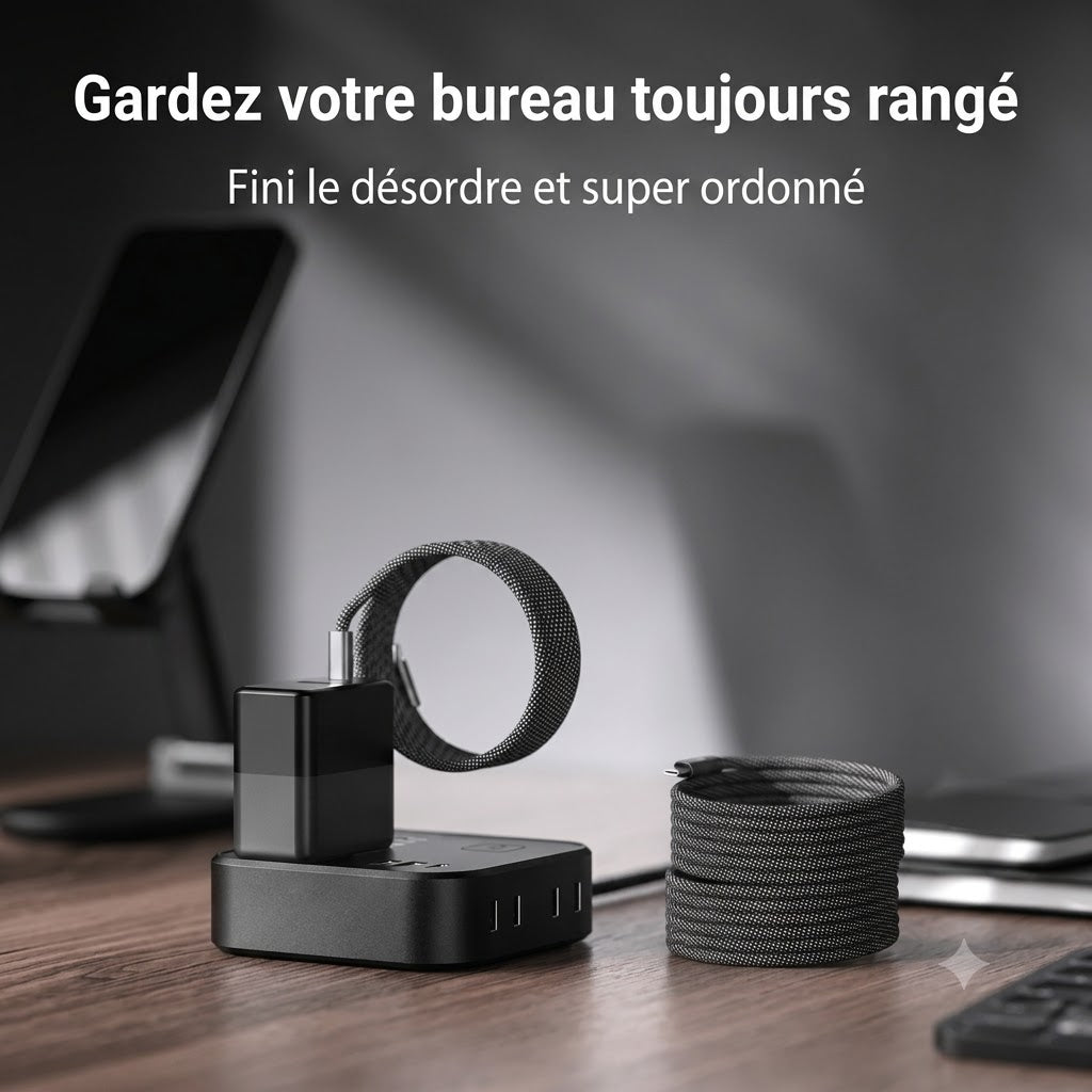 Câble magnétique MagCable – Fini les nœuds, pour toujours