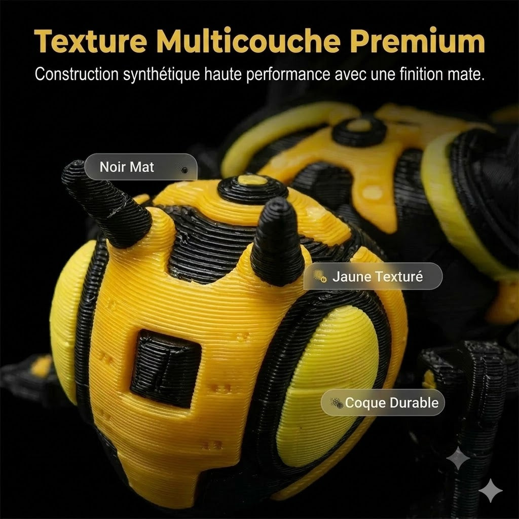 Ce n'est pas un insecte, c'est un monstre mécha ! Articulations amovibles, design futuriste