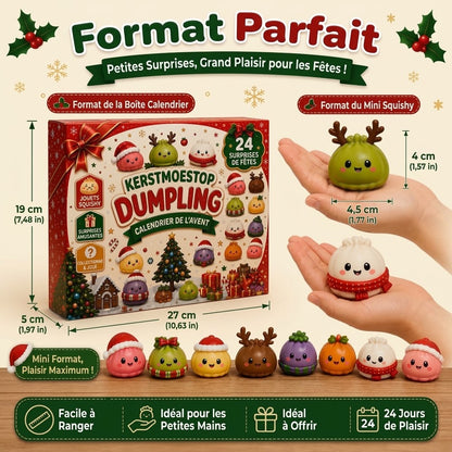 Calendrier de l’Avent Dumpling avec squishies