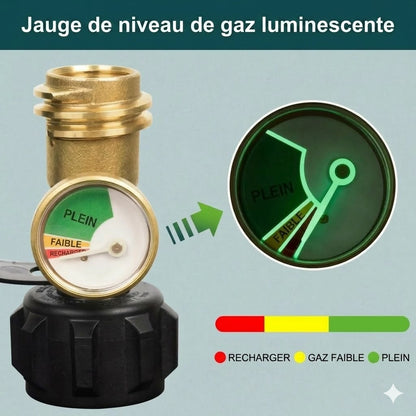 Manomètre universel pour réservoirs de propane de 5 à 40 livres