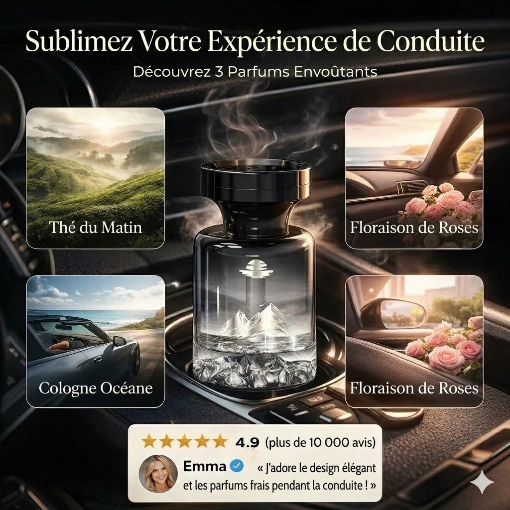 110 ml Désodorisant de voiture longue durée