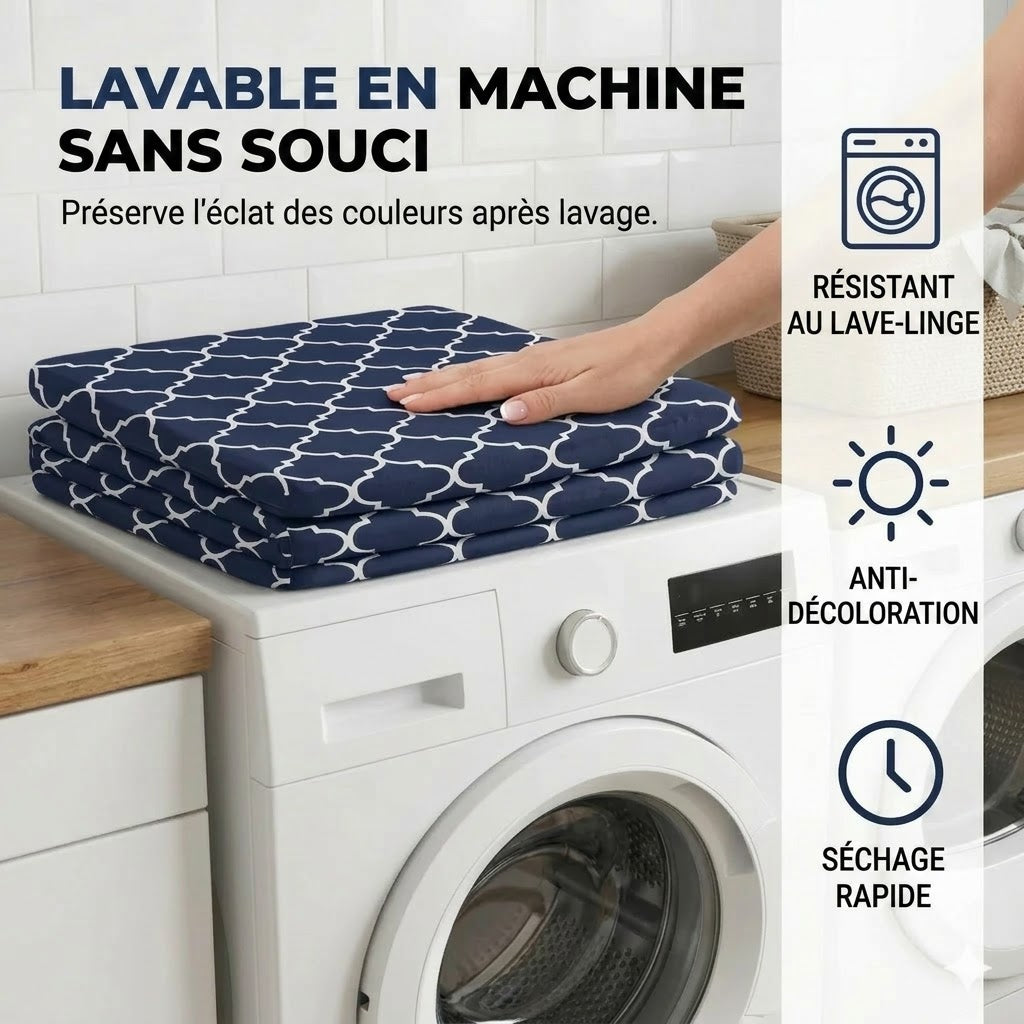 Housse de coussin pour canapé de jardin