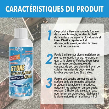 Cristal anticorrosion pour pierre – Élimine la rouille et les taches en toute sécurité