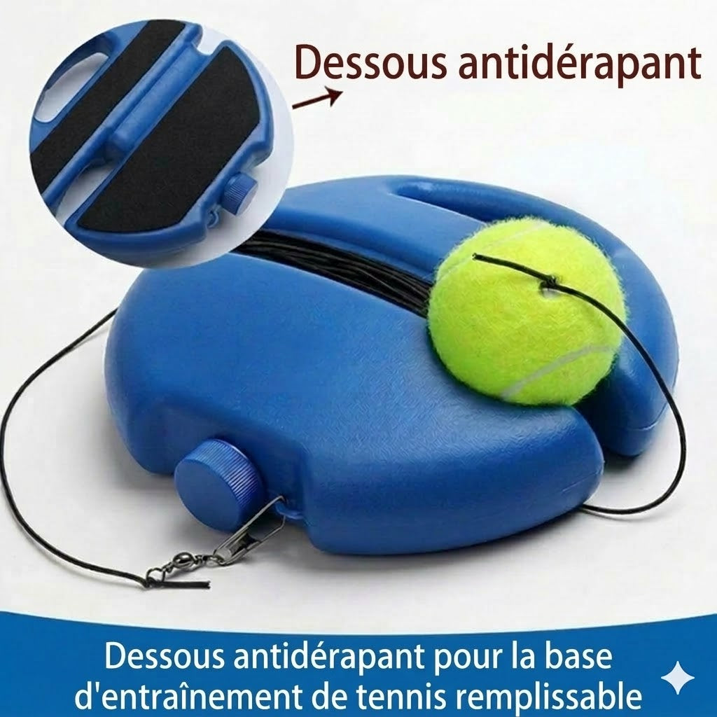 Socle d'entraînement pour balles de tennis
