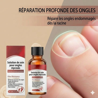 Essence réparatrice pour ongles abîmés