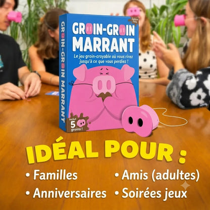 Jeu du groin renifleur – Rire absolument interdit